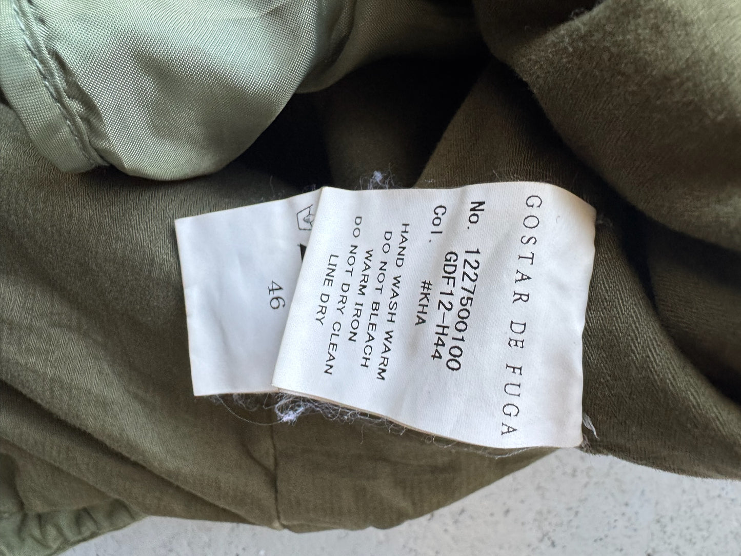 Gostar De Fuga Military Jacket (M)