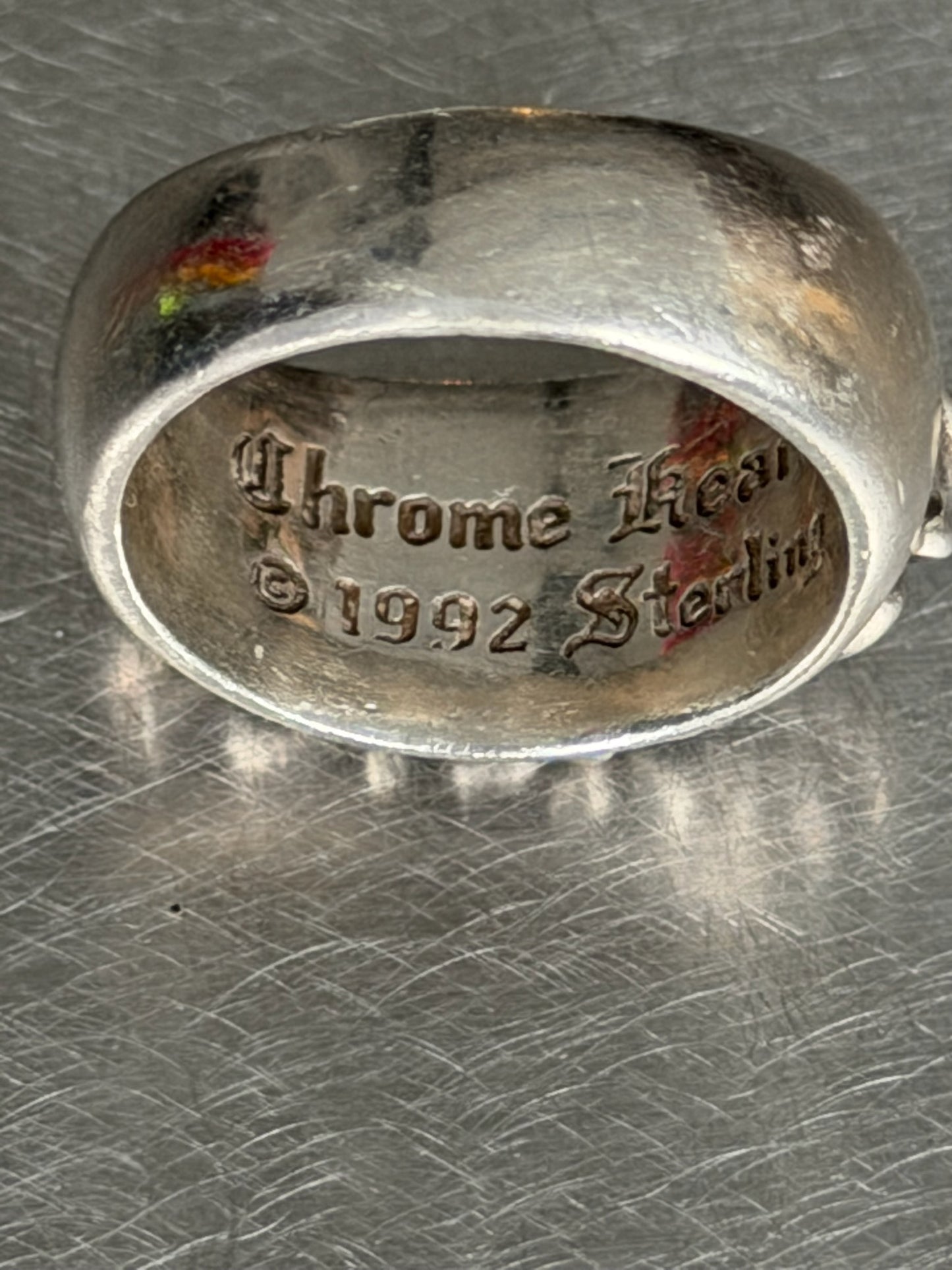 Chrome Hearts Factory Set Diamond Keeper Ring (10)
