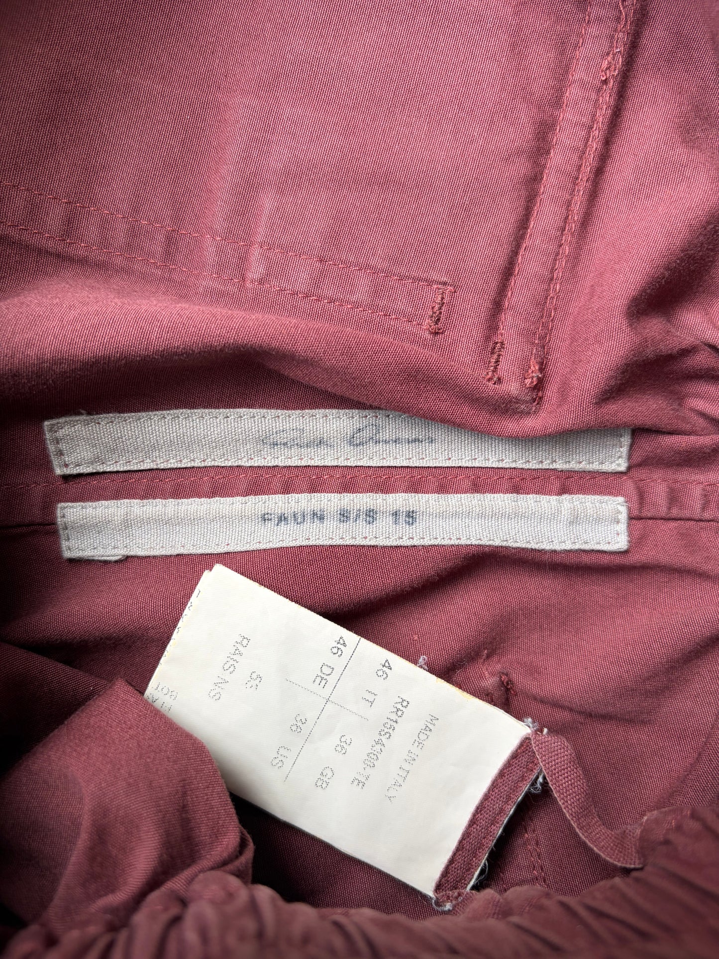 Rick Owens SS15 FAUN Rais NS Pod Shorts (46)