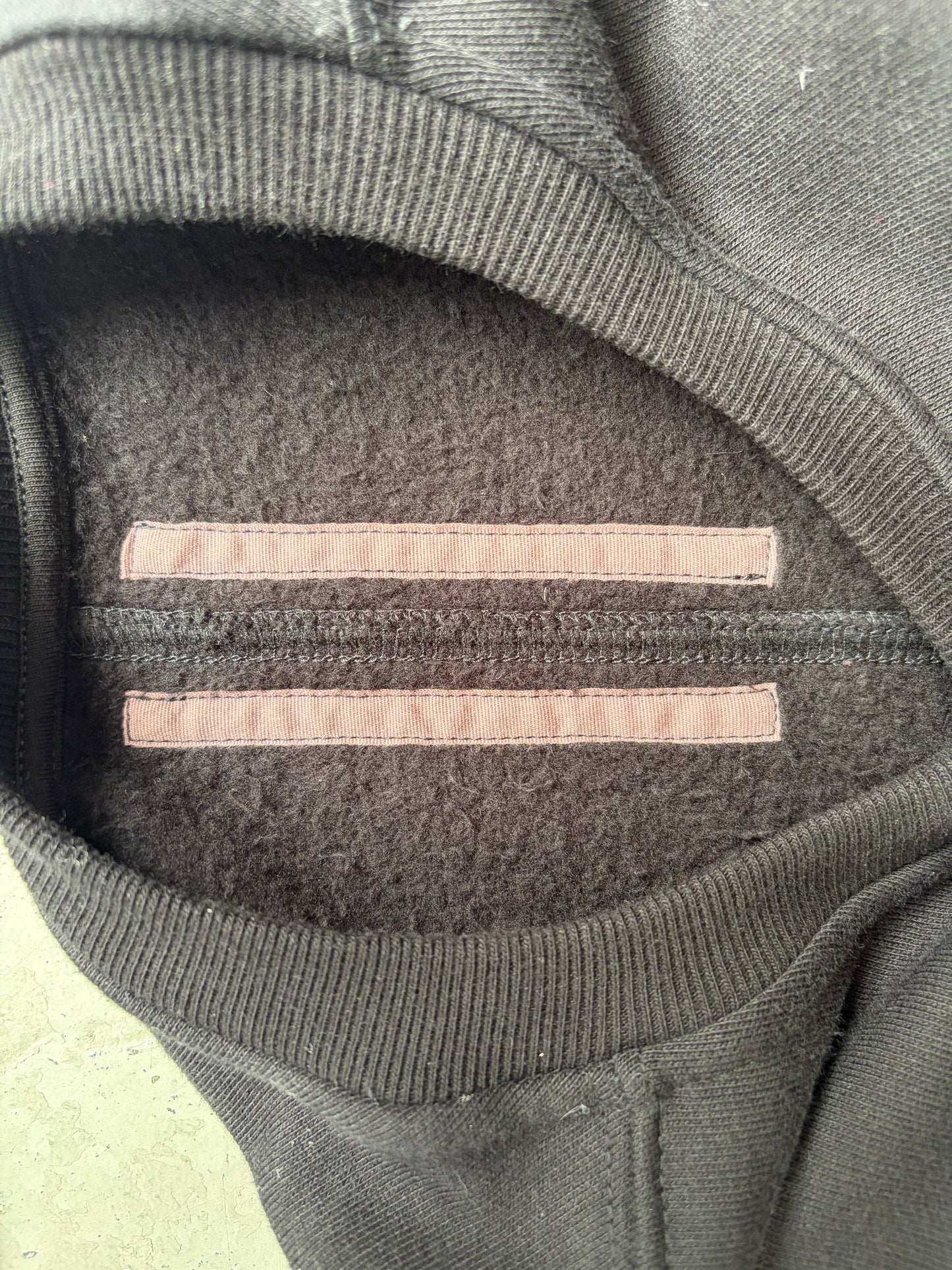 Rick Owens DRKSHDW SS17 Black Crewneck (S)