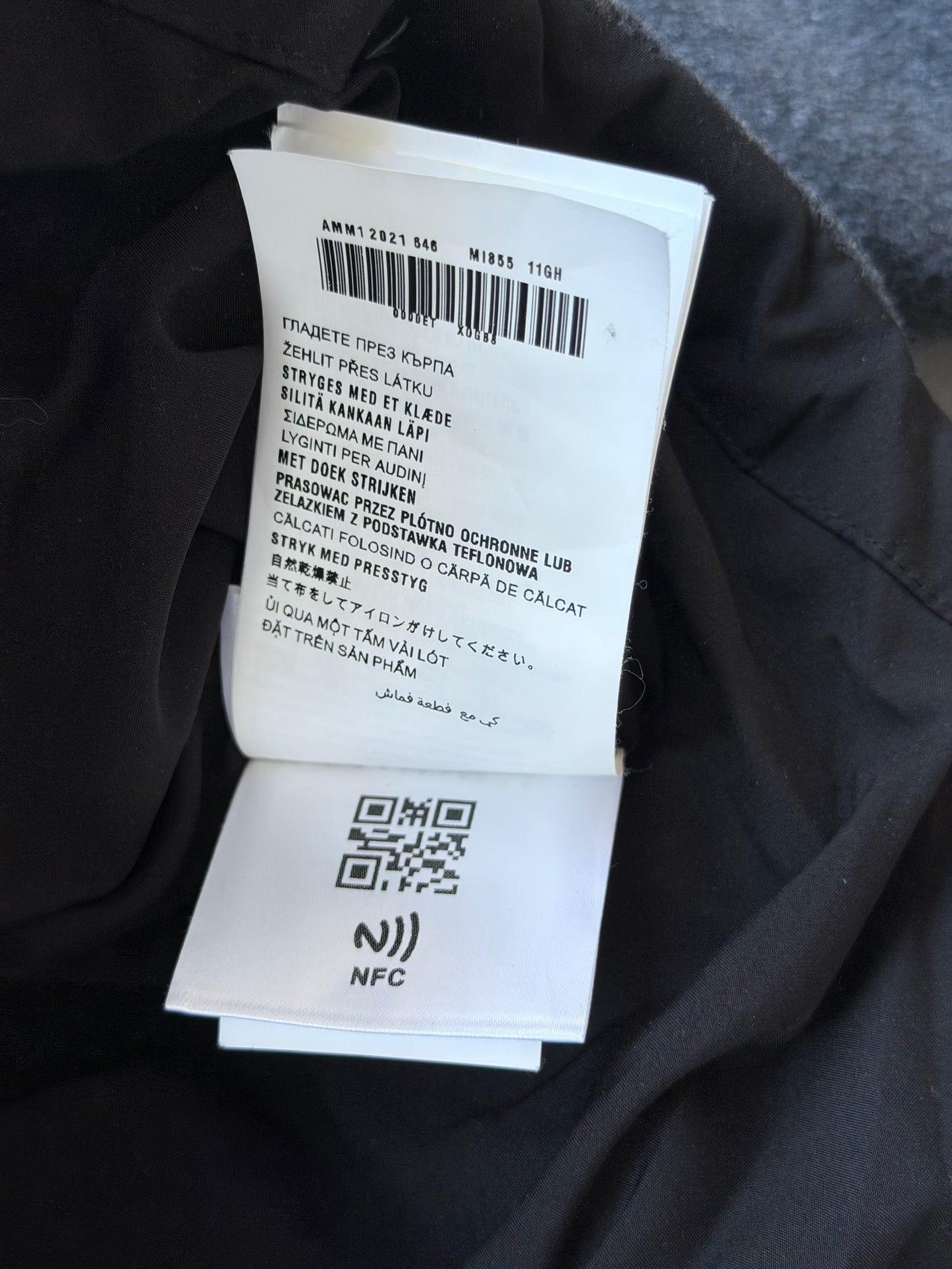 Miu Miu Logo-Embossed Felted Shirt Jacket (40)