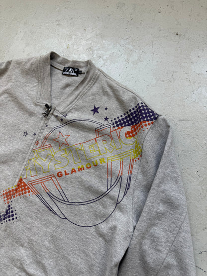 Hysteric Glamour Grey Zip Up (L)