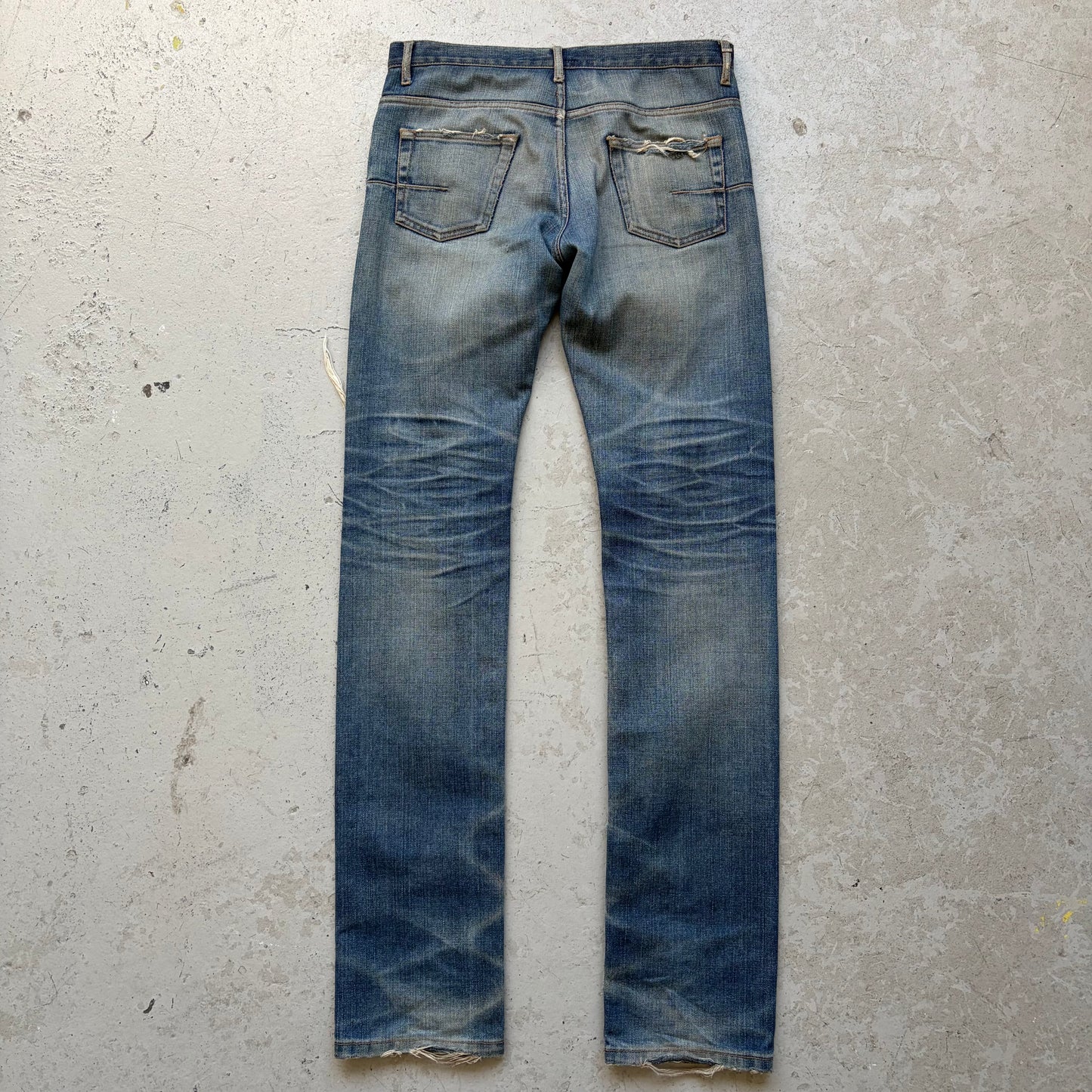 Dior Homme SS05 Beck Light Wash Distressed Denim (29)