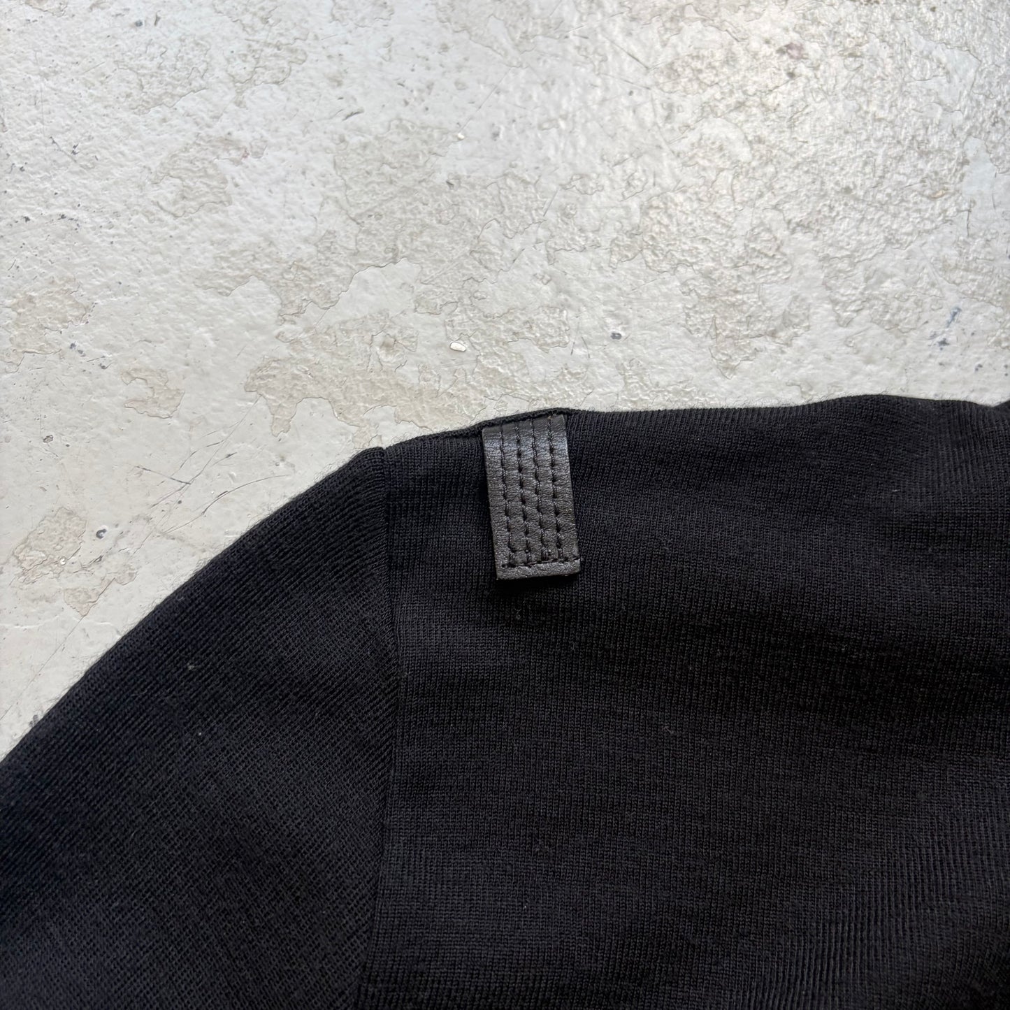 Dior Homme AW04 Black Bee Turtleneck (S)