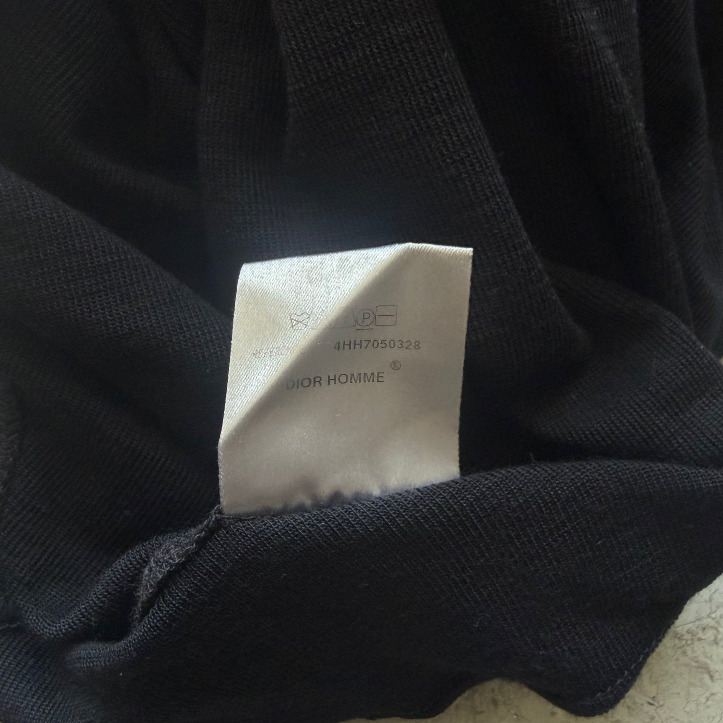 Dior Homme AW04 Black Bee Turtleneck (S)
