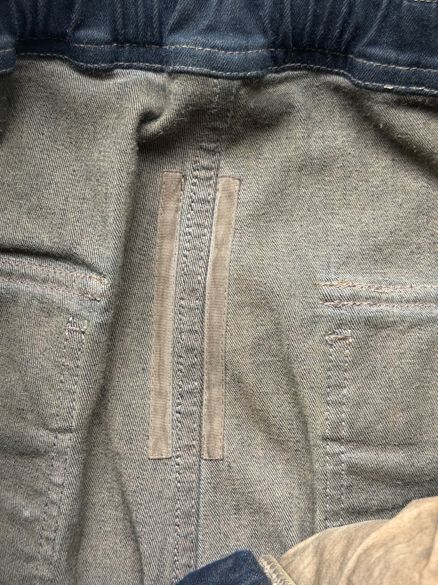 Rick Owens DRKSHDW Denim Mud Pusher Pants (XXL)