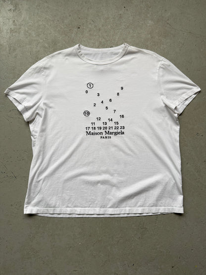 Maison Margiela Numbers Short Sleeve Shirt (XL)