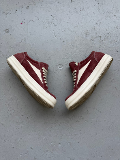 Rick Owens Pink Dust Suede Vans (45)