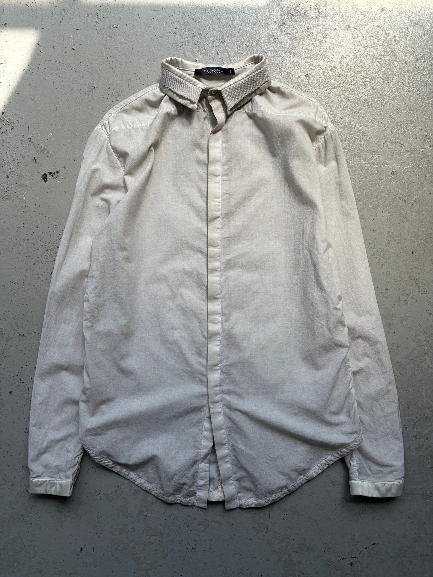 Umitual White Button Up Shirt (L)
