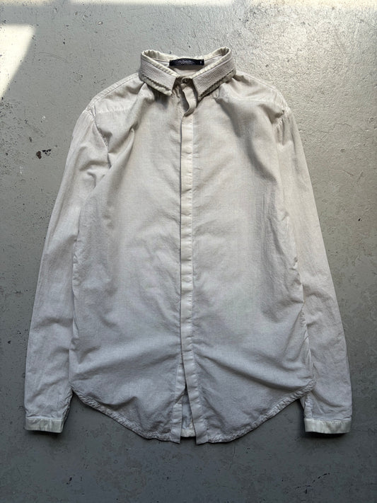 Umitual White Button Up Shirt (L)