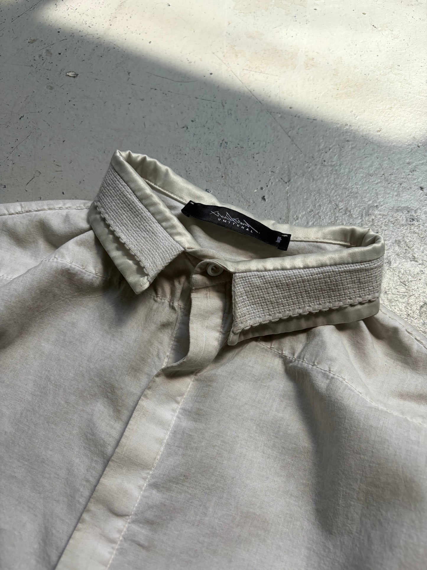 Umitual White Button Up Shirt (L)