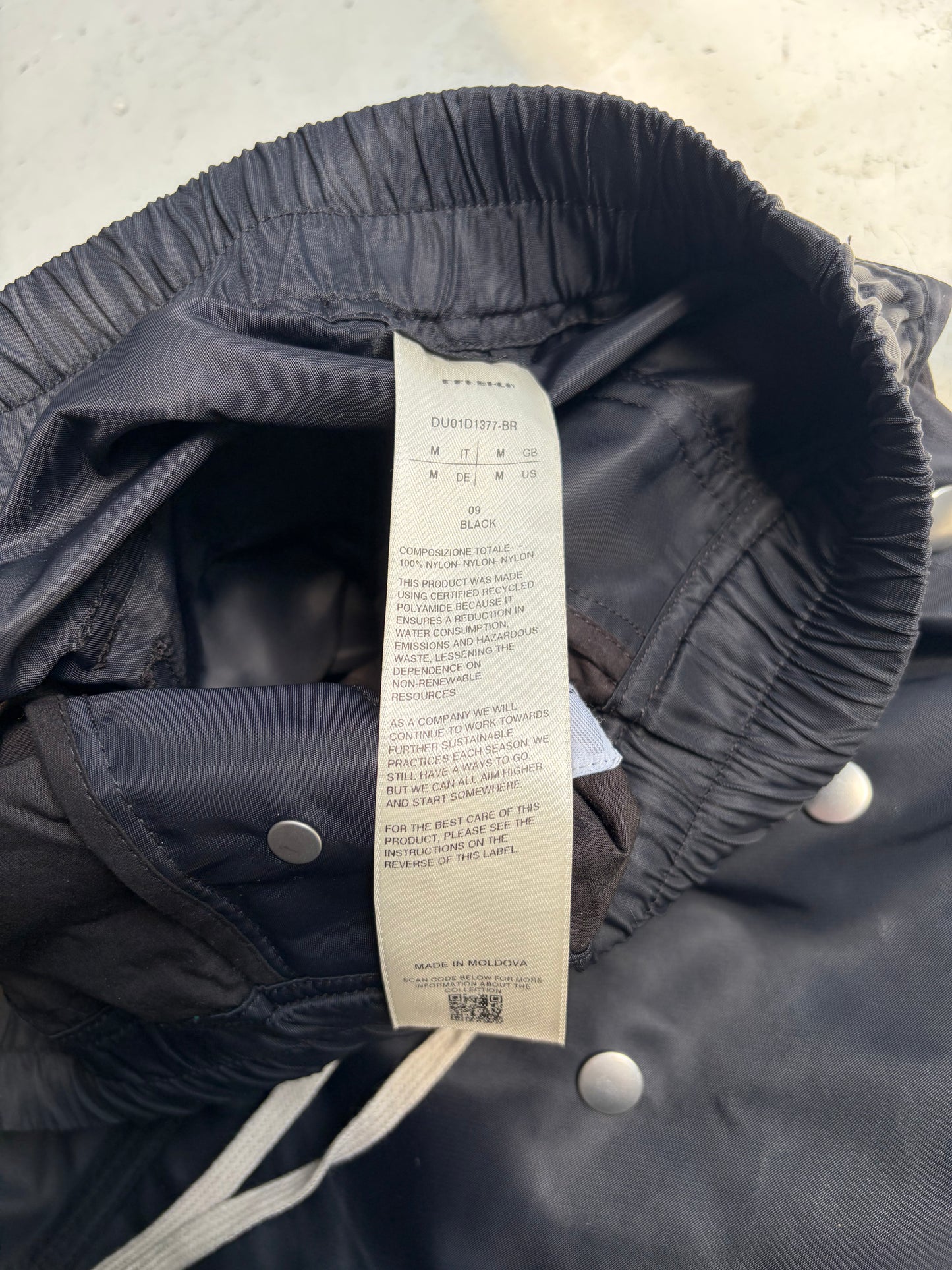 Rick Owens DRKSHDW Black Babel Pusher Pants (M)