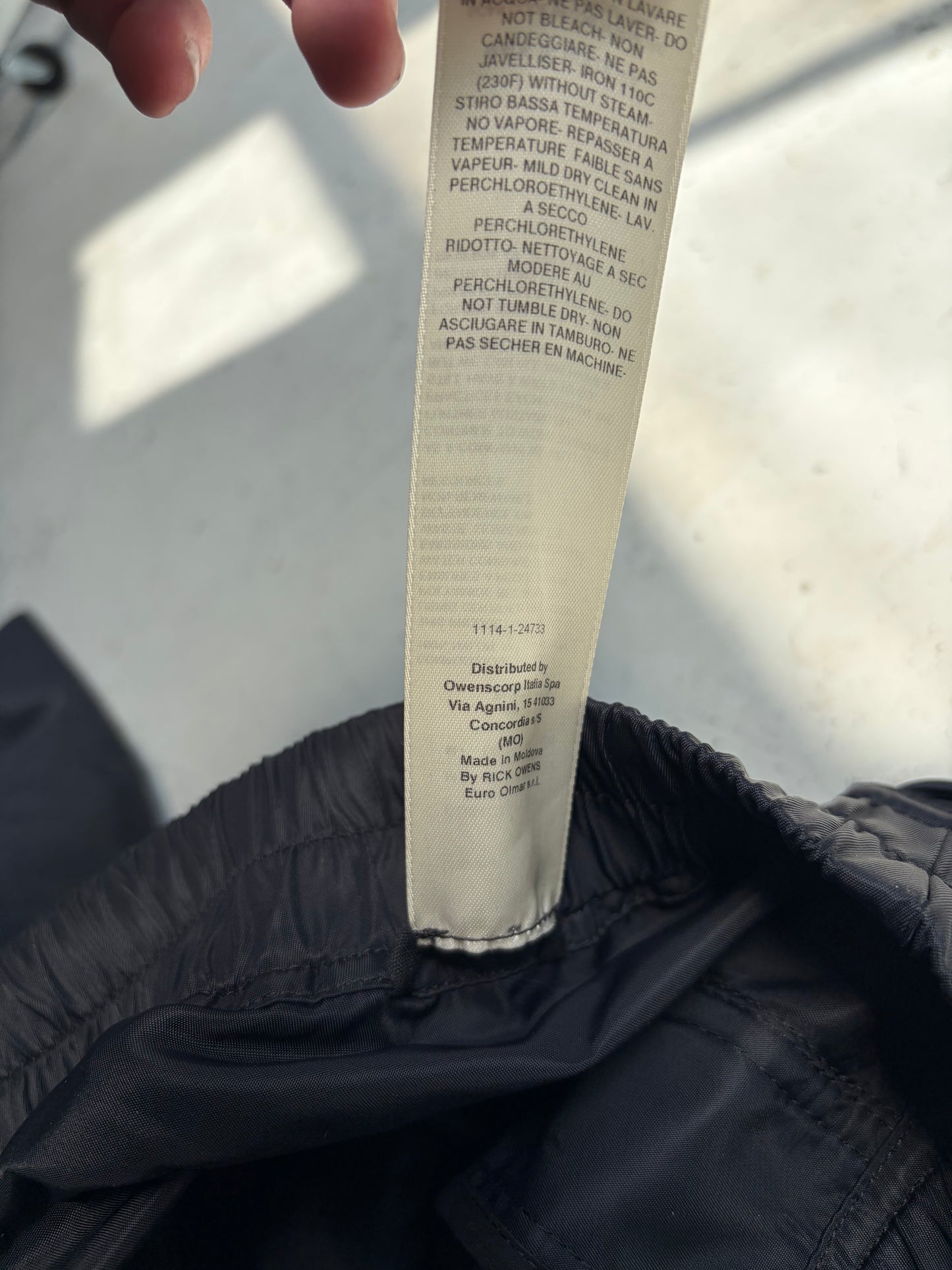 Rick Owens DRKSHDW Black Babel Pusher Pants (M)