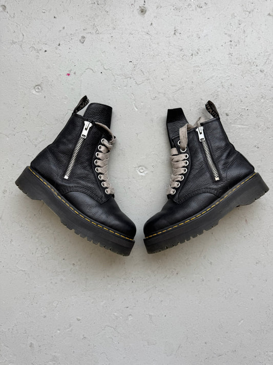Rick Owens Doc Martens Quad Sole Jumbo Lace (45)