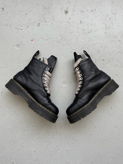 Rick Owens Doc Martens Quad Sole Jumbo Lace (45)