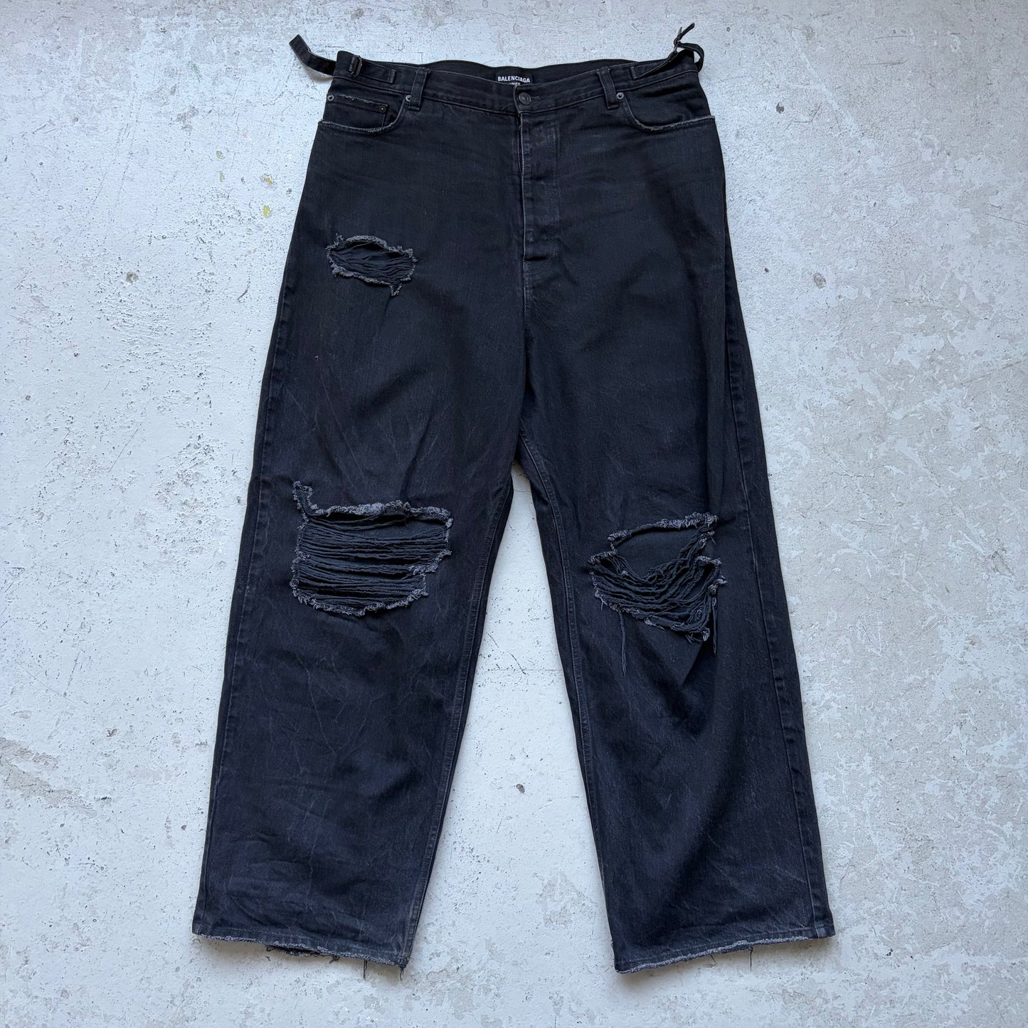 Balenciaga Skater Black Denim (XL)