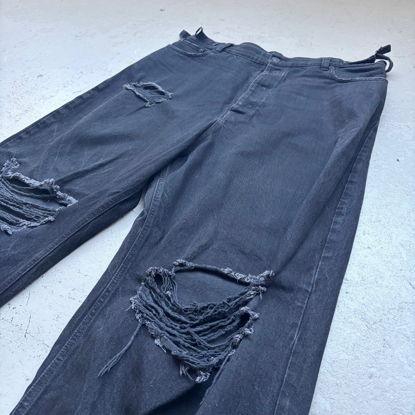 Balenciaga Skater Black Denim (XL)