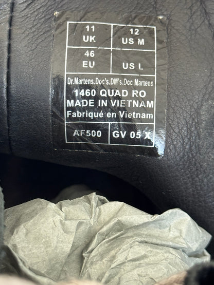 Rick Owens Doc Martens Quad Sole Jumbo Lace (45)