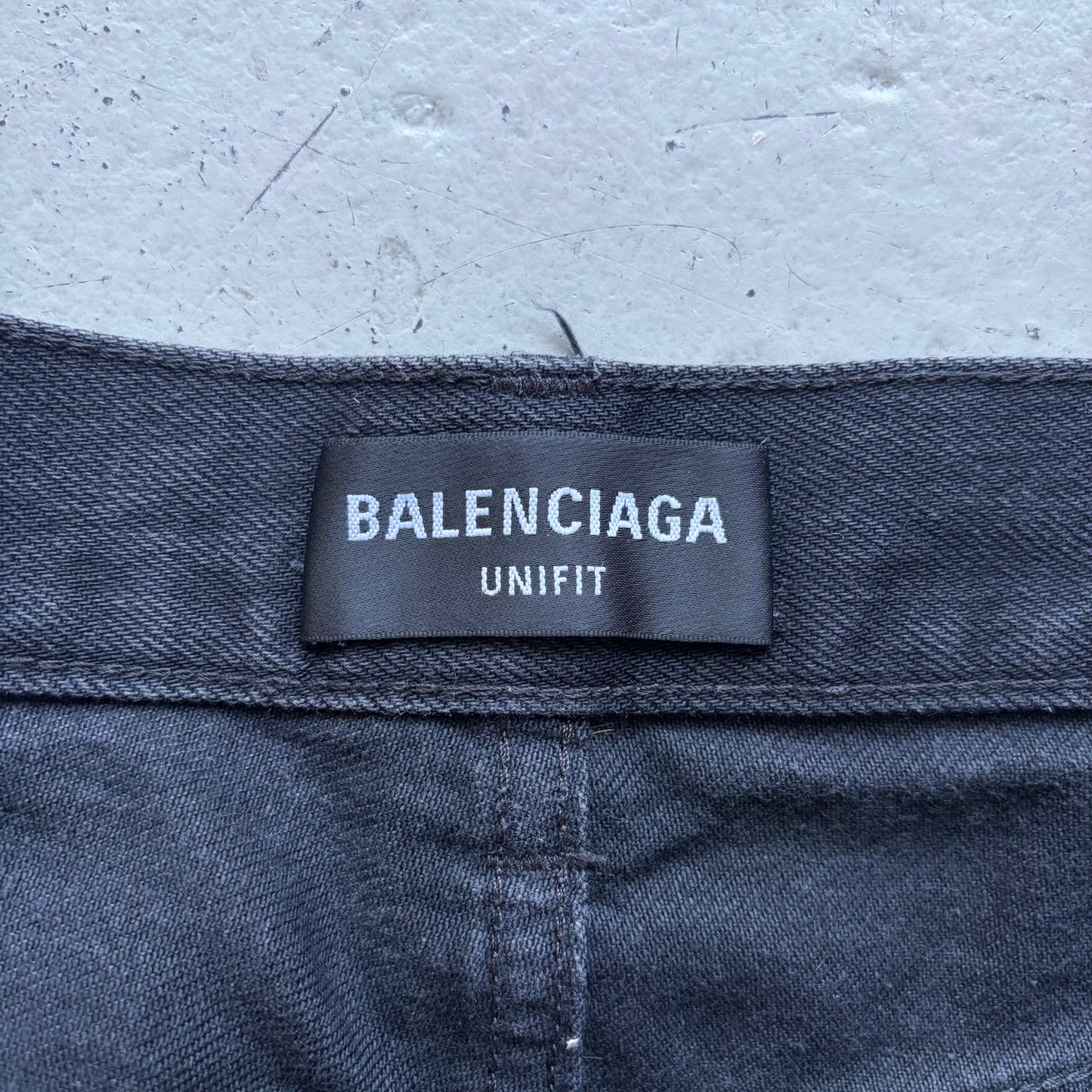 Balenciaga Skater Black Denim (XL)