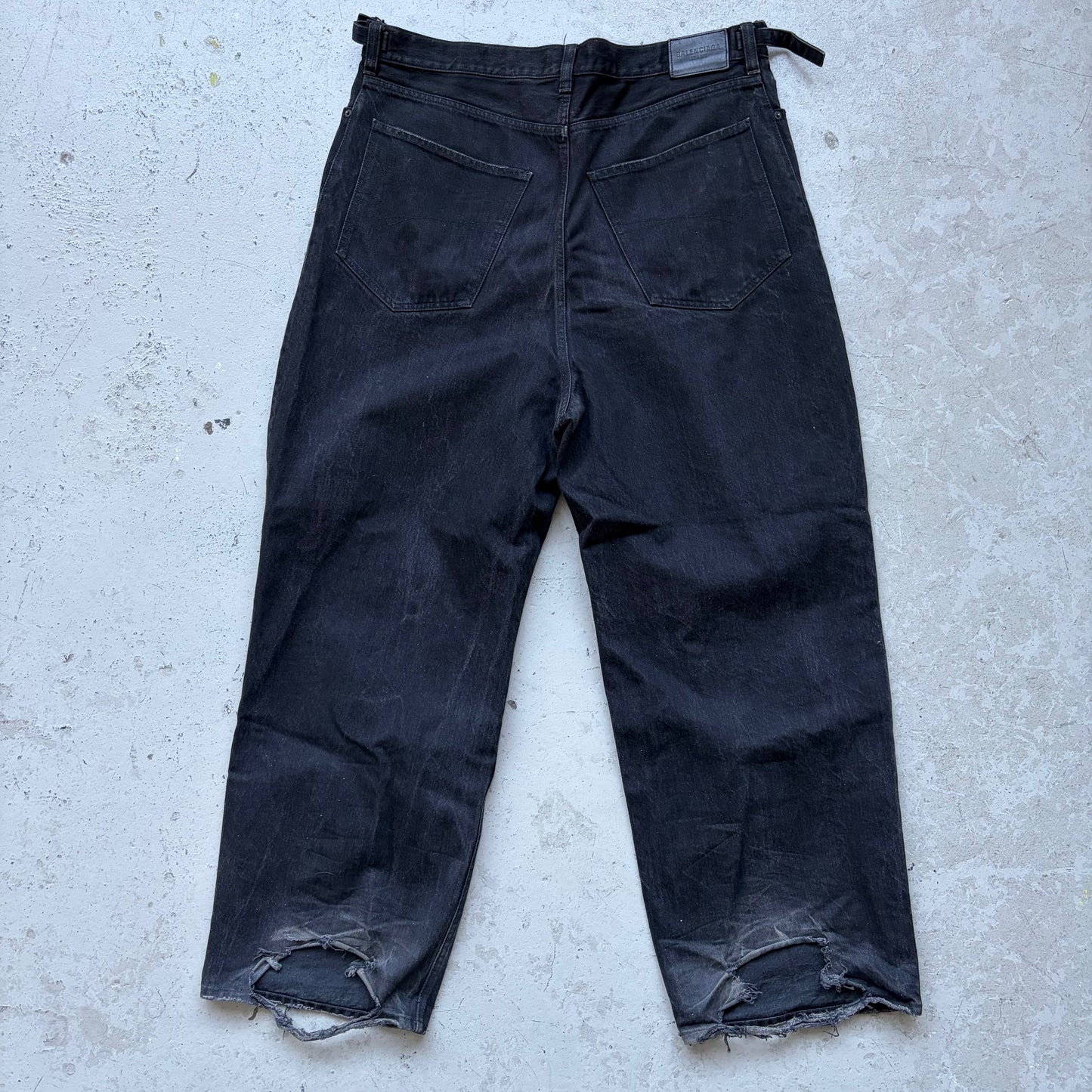 Balenciaga Skater Black Denim (XL)