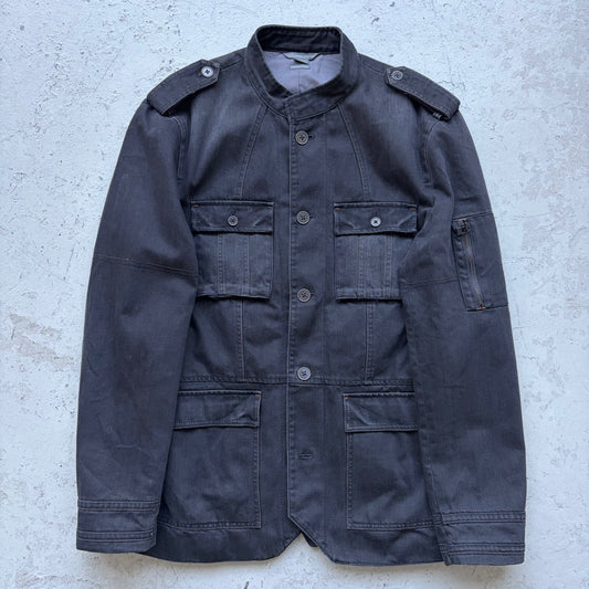 Armani Exchange Black Denim M-95 Button Up (L)