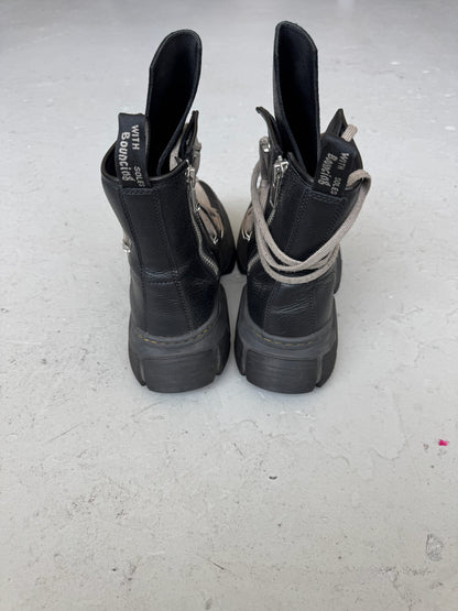 Rick Owens Doc Martens 1460 Bex Sole Boots (45)