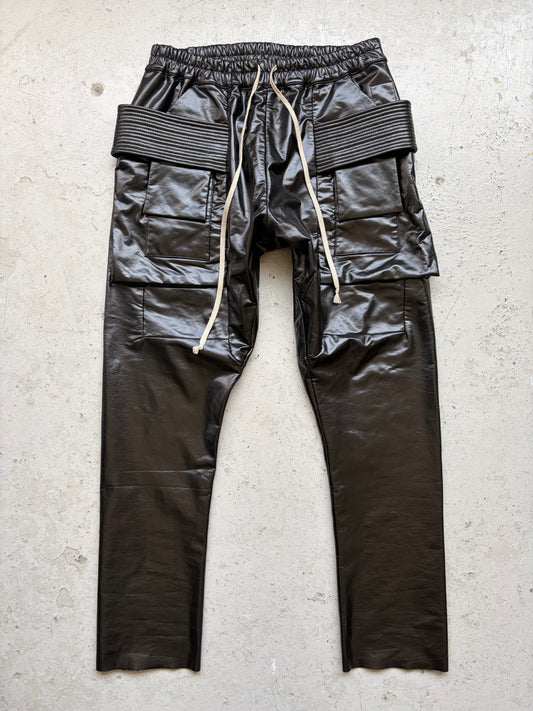 Rick Owens DRKSHDW Cotton Polyurethane Creatch Bottoms (L)