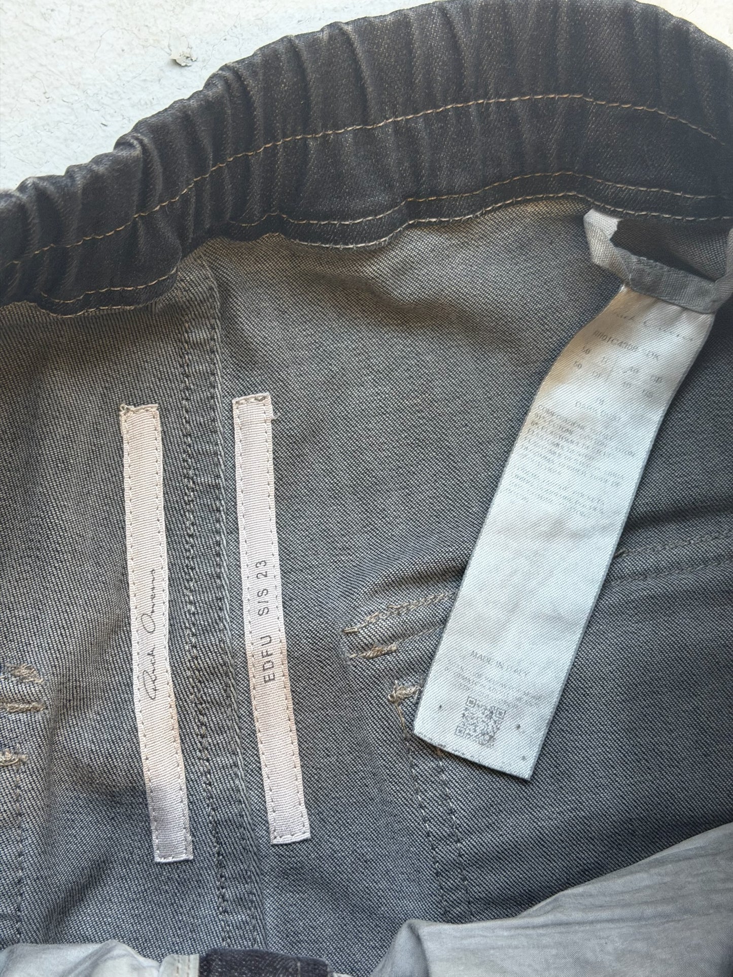 Rick Owens EDFU SS23 Dark Dust Bela Cargos (50)