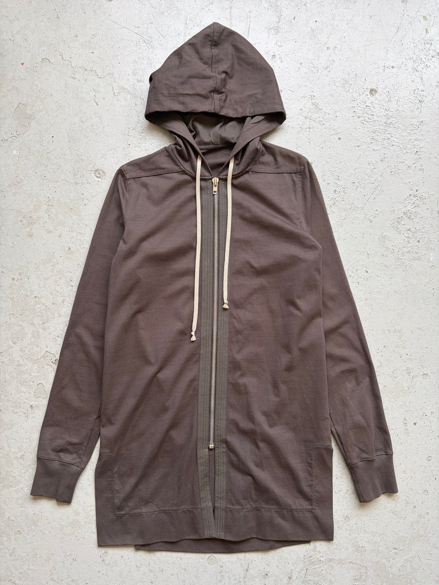 Rick Owens FW15 SPHINX Dark Dust Zip Up Hoodie (S)
