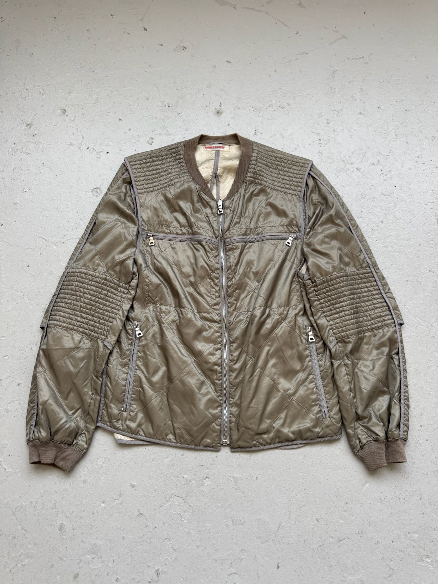 Prada Nylon Vest Jacket (46)