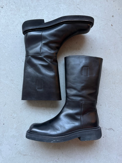 Prada Leather Engineer Boots (8.5)