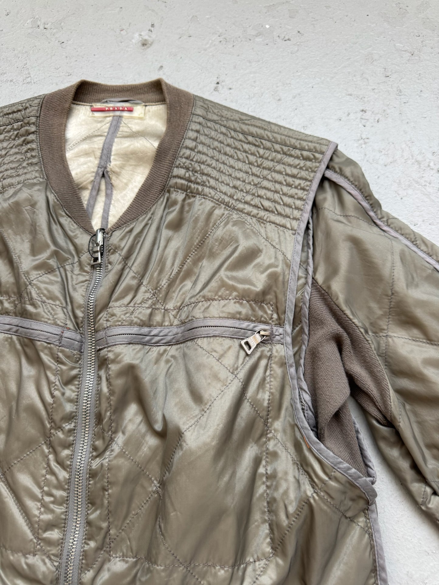 Prada Nylon Vest Jacket (46)