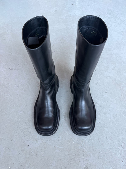 Prada Leather Engineer Boots (8.5)