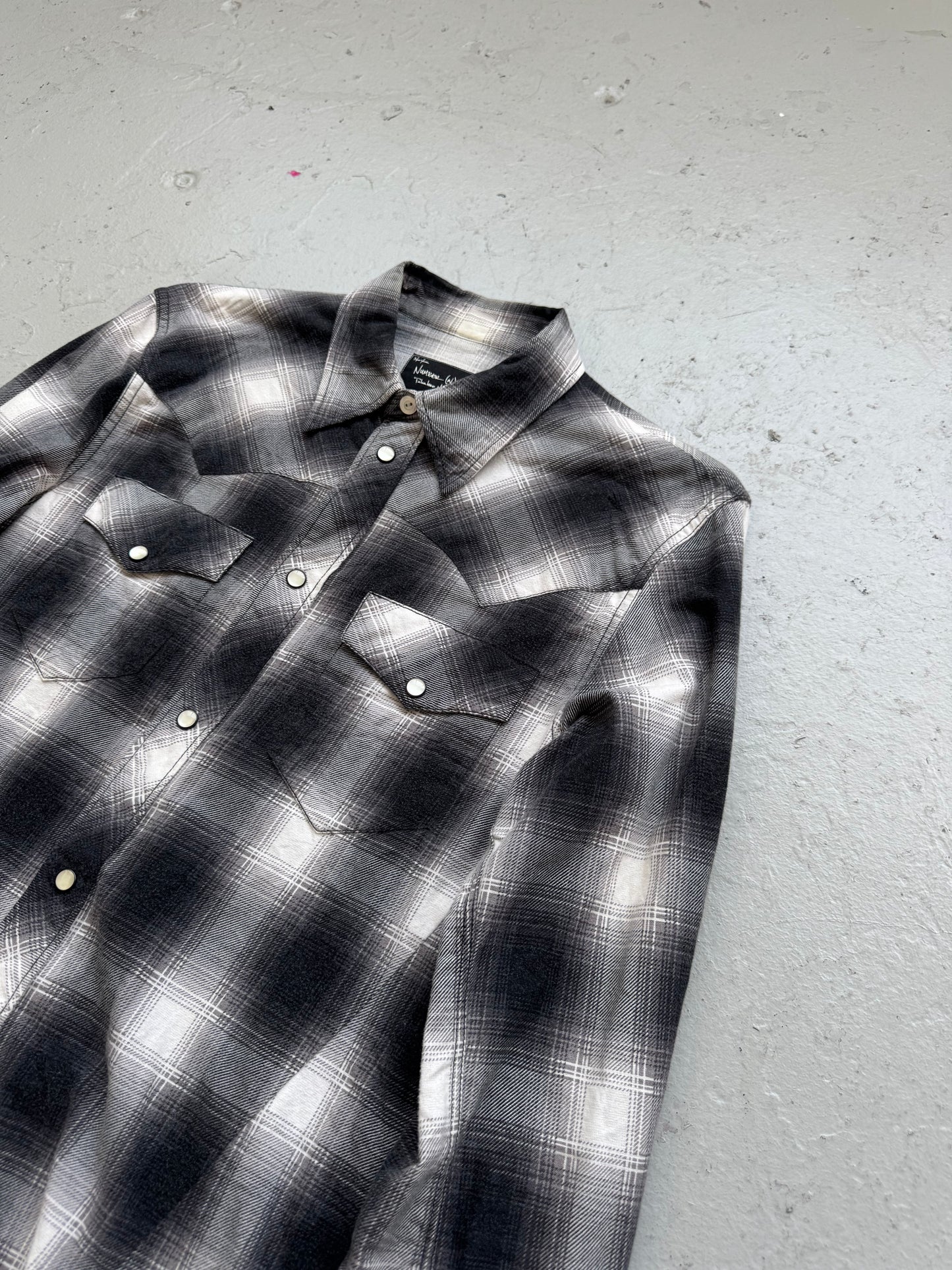 Number Nine Button Up Flannel (2)