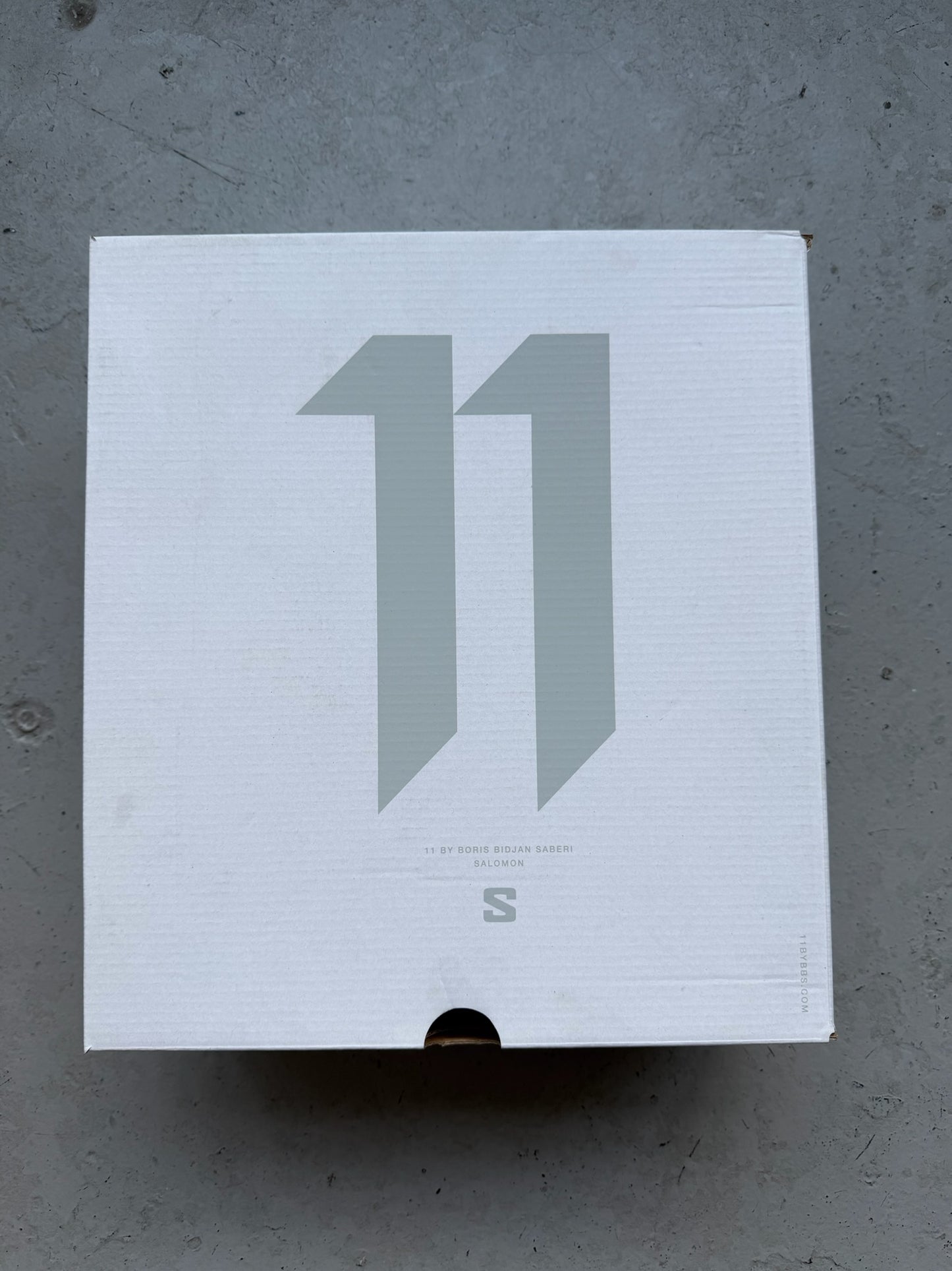 11 By Boris Bidjan Saberi X Salomon Black Dye Bamba 2 High (10.5)