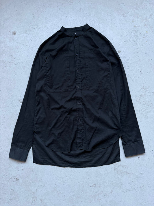 Balmain Decarnin Black Chest Pocket Button Up (39)