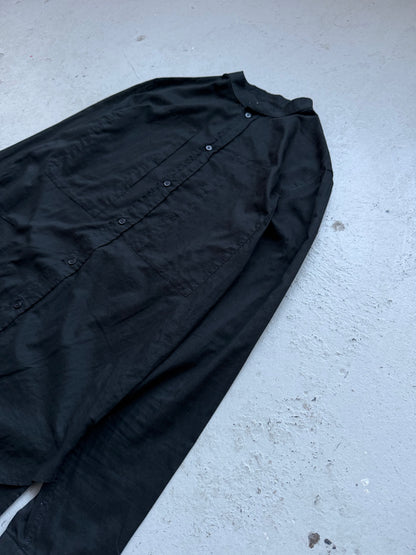 Balmain Decarnin Black Chest Pocket Button Up (39)