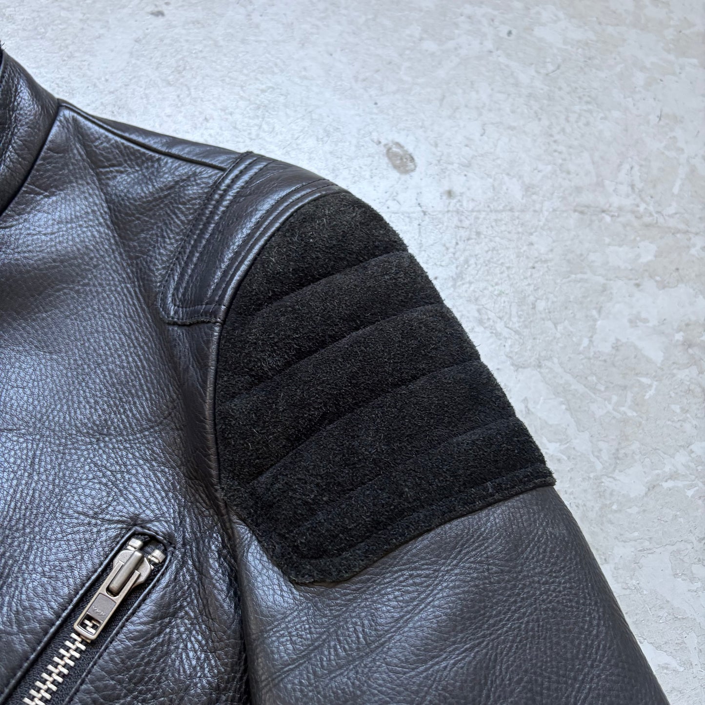 Acne Studios Moto Leather Jacket (48)
