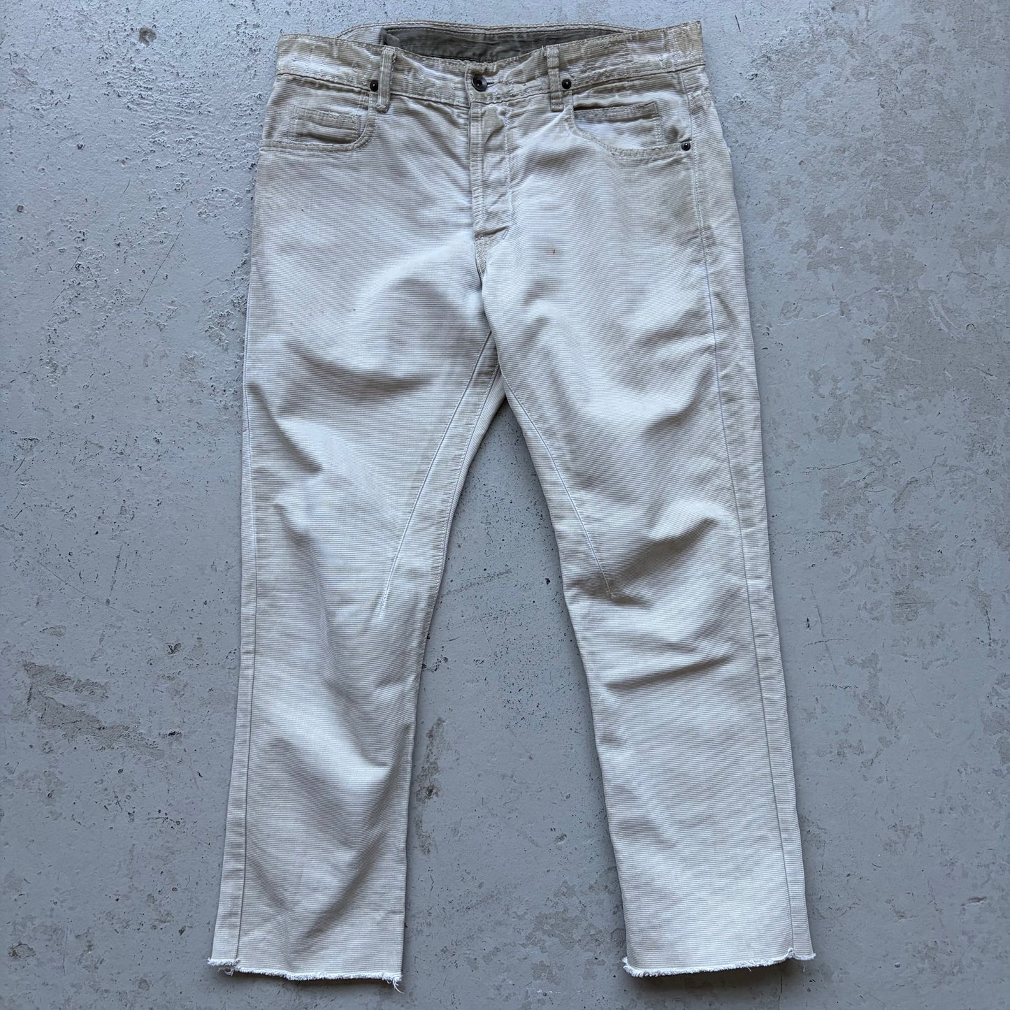 Rick Owens DRKSHDW Cropped Detroit Cut Pants (32)