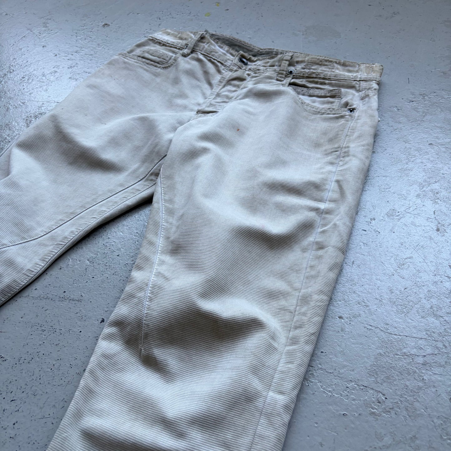 Rick Owens DRKSHDW Cropped Detroit Cut Pants (32)