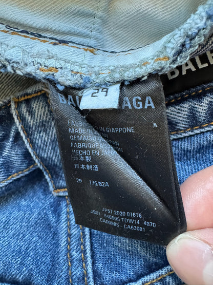 Balenciaga Denim Shorts (29)