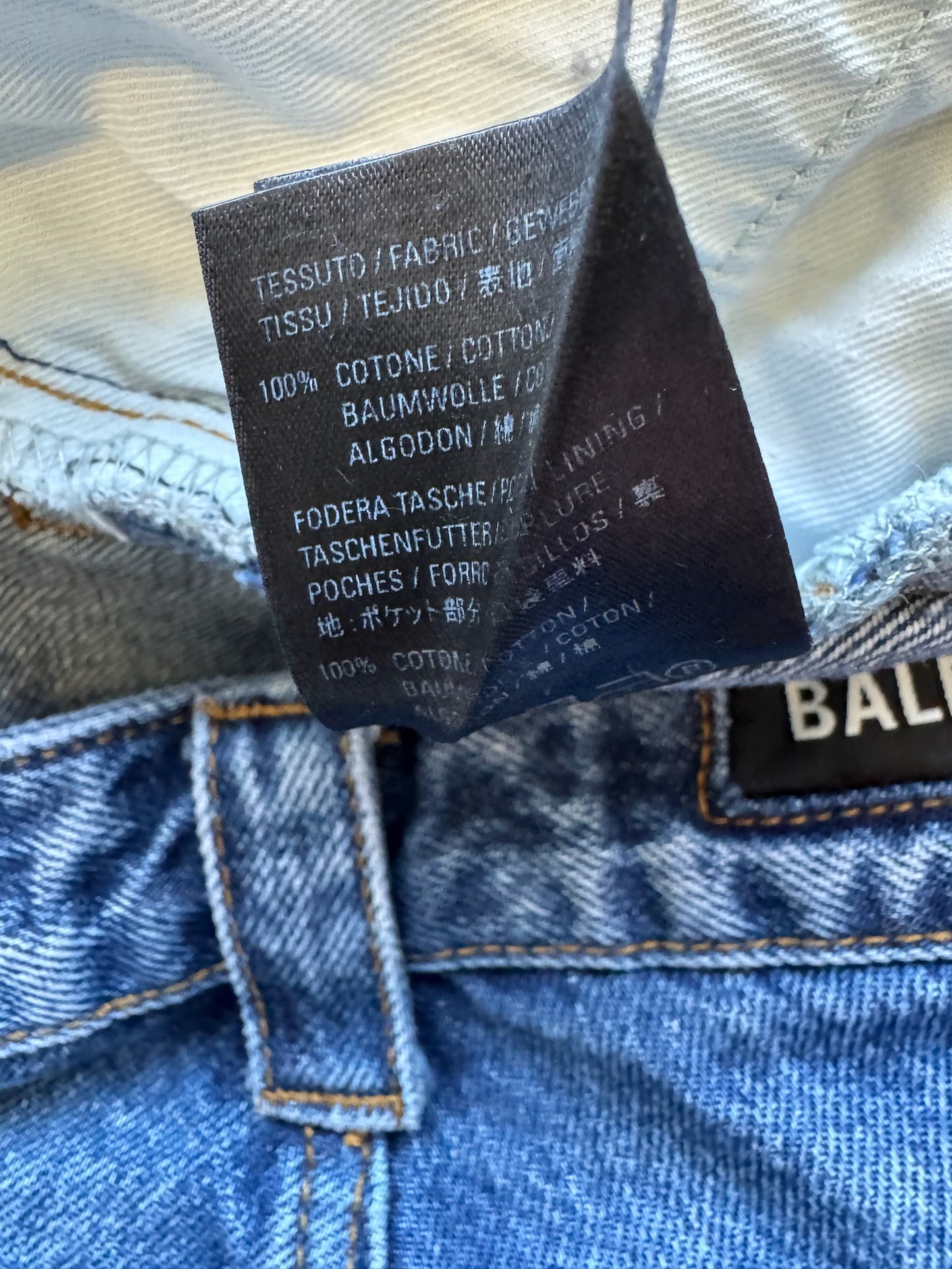 Balenciaga Denim Shorts (29)