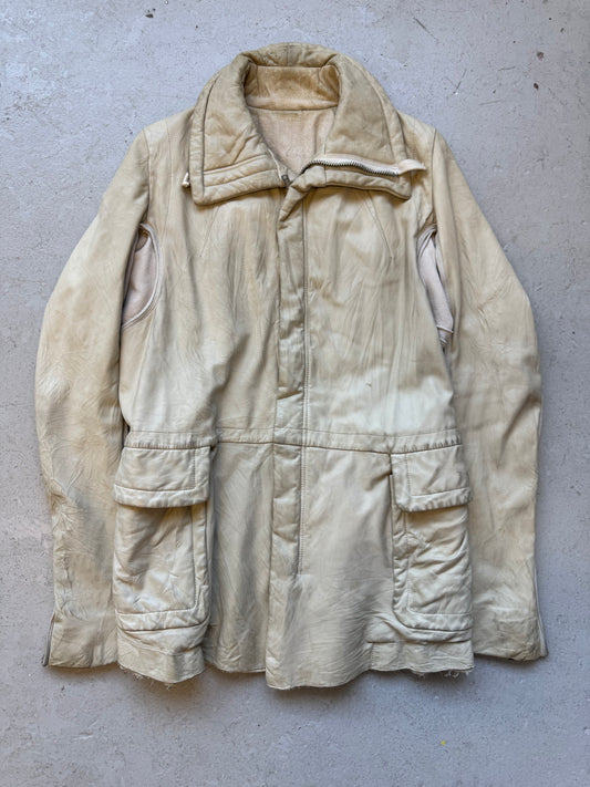 Rick Owens FW03 Trucker Leather Jacket (44)