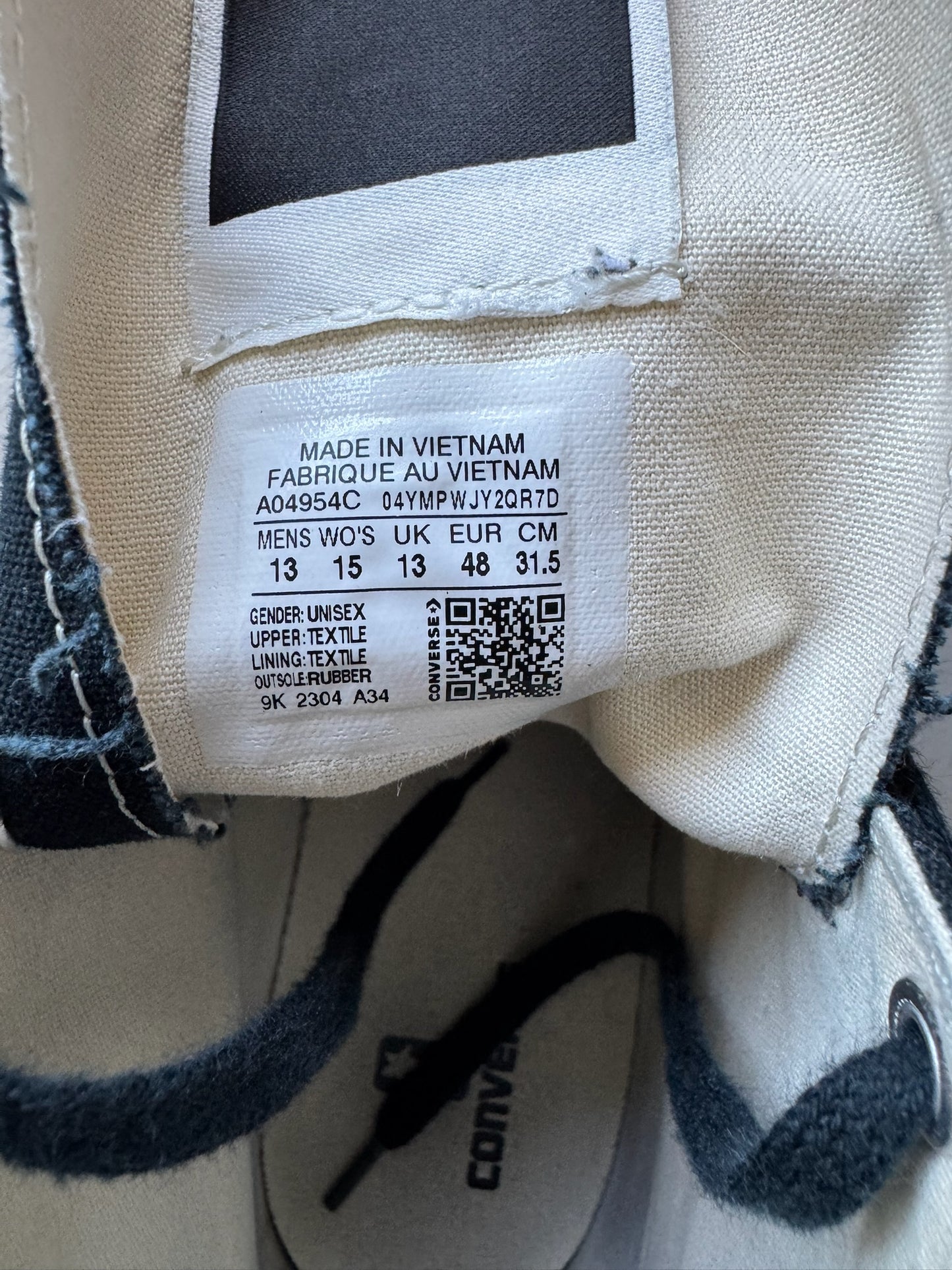 Rick Owens x Converse DBL Darkstar Sneakers (13)