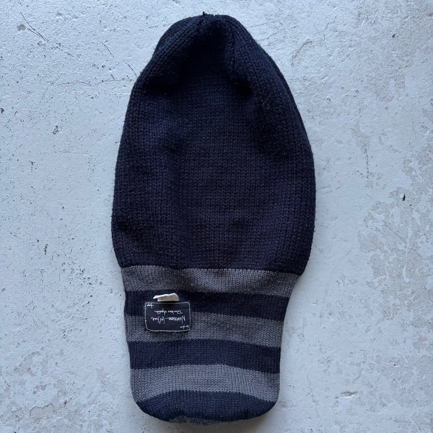 Number (N)ine SS04 "Dream Baby Dream" Balloon Grunge Beanie (OS)