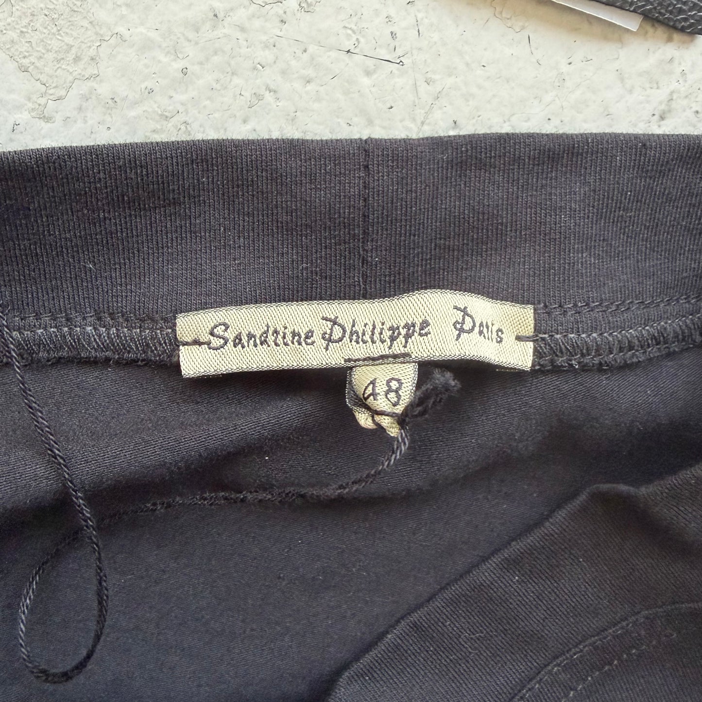 Sandrine Philippe Black Oversize Shirt (48)