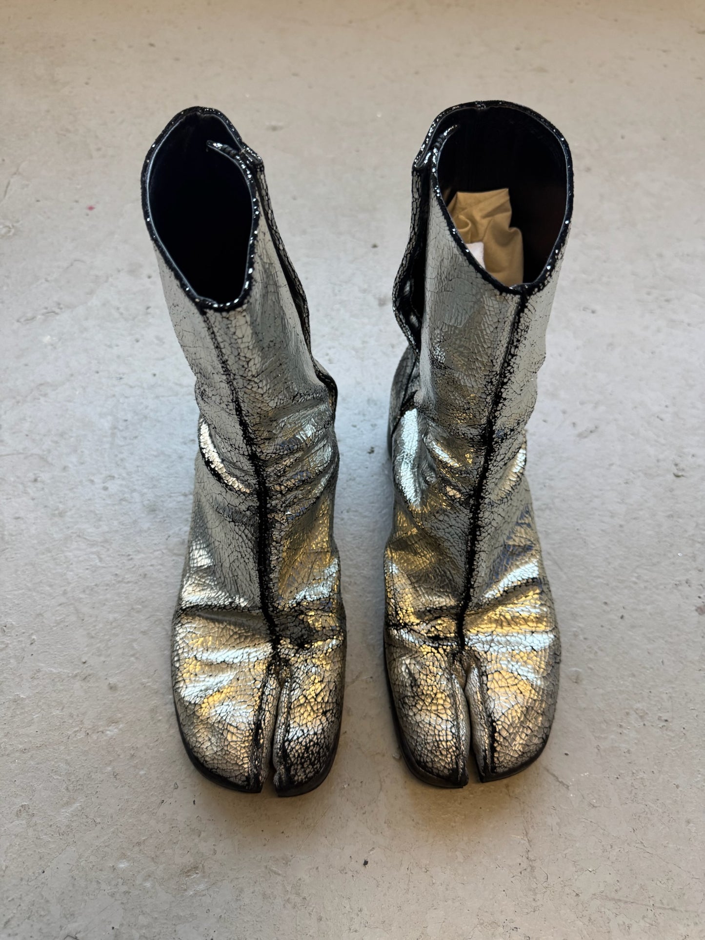 Maison Margiela Broken Mirror Tabi Boots (43)