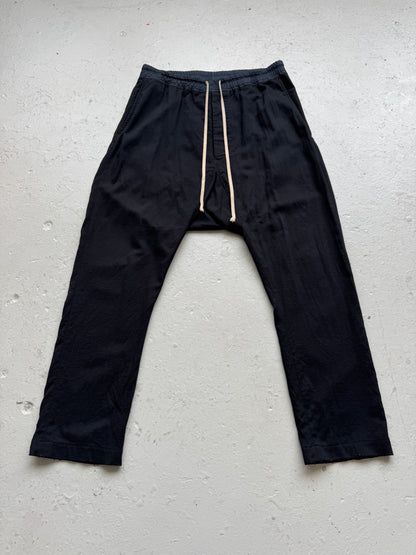 Rick Owens Mountain FW12 Wool Drop Crotch Trousers