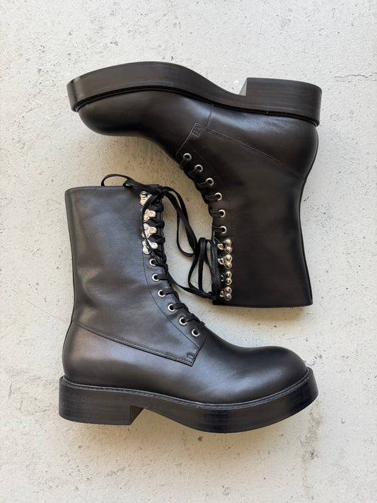 Ives Barrera Ready To Wear Samuel Combat Boots (42)