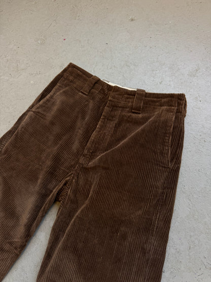 Acne Studios Brown Corduroy Trousers (46)